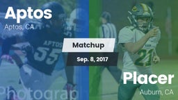 Matchup: Aptos  vs. Placer  2017