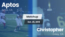 Matchup: Aptos  vs. Christopher  2019