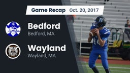 Recap: Bedford  vs. Wayland  2017