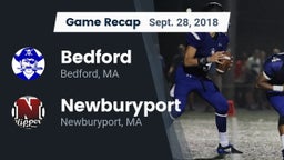 Recap: Bedford  vs. Newburyport  2018
