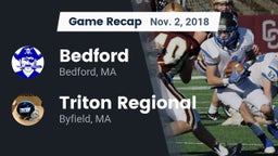Recap: Bedford  vs. Triton Regional  2018