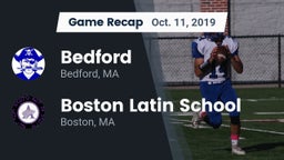 Recap: Bedford  vs. Boston Latin School 2019