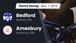 Recap: Bedford  vs. Amesbury  2019