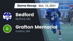 Recap: Bedford  vs. Grafton Memorial  2021