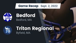 Recap: Bedford  vs. Triton Regional  2022