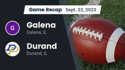 Recap: Galena  vs. Durand  2023