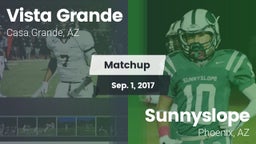 Matchup: Vista Grande vs. Sunnyslope  2017