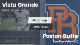 Matchup: Vista Grande vs. Poston Butte  2017