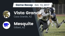Recap: Vista Grande  vs. Mesquite  2017