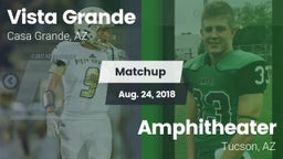 Matchup: Vista Grande vs. Amphitheater  2018