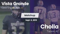 Matchup: Vista Grande vs. Cholla  2019