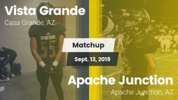 Matchup: Vista Grande vs. Apache Junction  2019