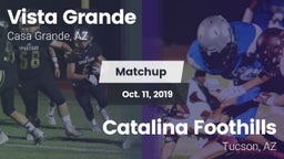 Matchup: Vista Grande vs. Catalina Foothills  2019