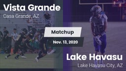 Matchup: Vista Grande vs. Lake Havasu  2020