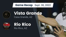 Recap: Vista Grande  vs. Rio Rico  2022