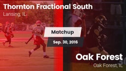 Matchup: Thornton Fractional vs. Oak Forest  2016