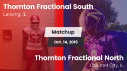 Matchup: Thornton Fractional vs. Thornton Fractional North  2016