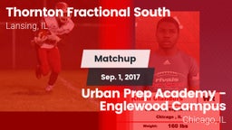 Matchup: Thornton Fractional vs. Urban Prep Academy - Englewood Campus 2017