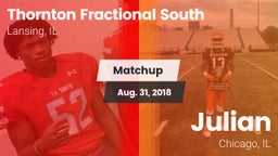 Matchup: Thornton Fractional vs. Julian  2018