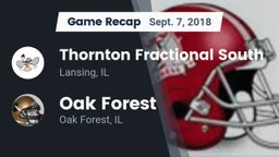 Recap: Thornton Fractional South  vs. Oak Forest  2018