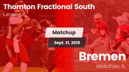 Matchup: Thornton Fractional vs. Bremen  2018