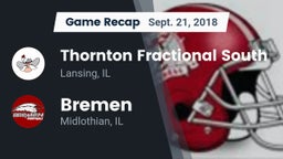 Recap: Thornton Fractional South  vs. Bremen  2018