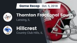 Recap: Thornton Fractional South  vs. Hillcrest  2018