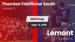 Matchup: Thornton Fractional vs. Lemont  2019