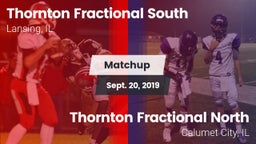 Matchup: Thornton Fractional vs. Thornton Fractional North  2019