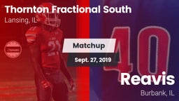 Matchup: Thornton Fractional vs. Reavis  2019