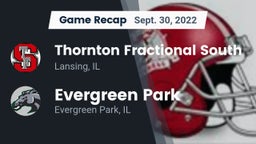 Recap: Thornton Fractional South  vs. Evergreen Park  2022