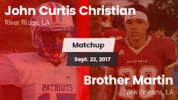 Matchup: John Curtis vs. Brother Martin  2017