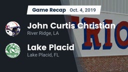 Recap: John Curtis Christian  vs. Lake Placid  2019