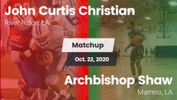 Matchup: John Curtis vs. Archbishop Shaw  2020