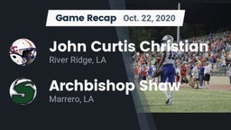 Recap: John Curtis Christian  vs. Archbishop Shaw  2020