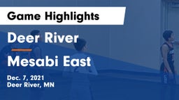 Deer River  vs Mesabi East Game Highlights - Dec. 7, 2021