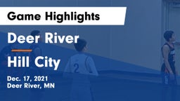 Deer River  vs Hill City Game Highlights - Dec. 17, 2021