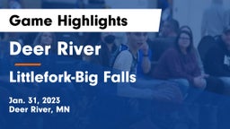 Deer River  vs Littlefork-Big Falls  Game Highlights - Jan. 31, 2023