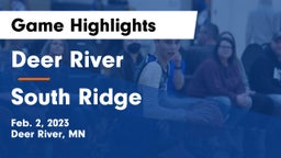 Deer River  vs South Ridge  Game Highlights - Feb. 2, 2023
