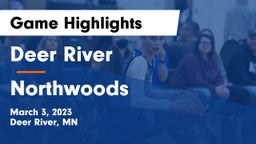 Deer River  vs Northwoods Game Highlights - March 3, 2023
