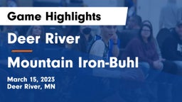 Deer River  vs Mountain Iron-Buhl  Game Highlights - March 15, 2023