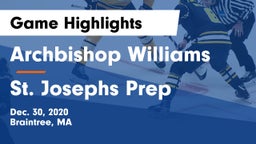Archbishop Williams  vs St. Josephs Prep Game Highlights - Dec. 30, 2020