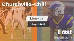 Matchup: Churchville-Chili vs. East  2017