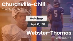 Matchup: Churchville-Chili vs. Webster-Thomas  2017