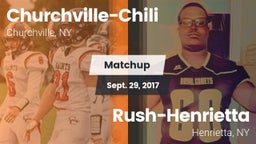 Matchup: Churchville-Chili vs. Rush-Henrietta  2017