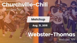 Matchup: Churchville-Chili vs. Webster-Thomas  2018
