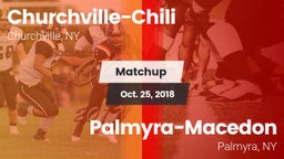 Matchup: Churchville-Chili vs. Palmyra-Macedon  2018