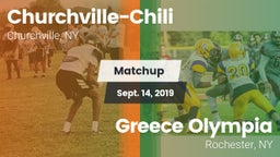 Matchup: Churchville-Chili vs. Greece Olympia  2019