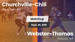 Matchup: Churchville-Chili vs. Webster-Thomas  2019