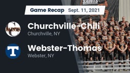 Recap: Churchville-Chili  vs. Webster-Thomas  2021